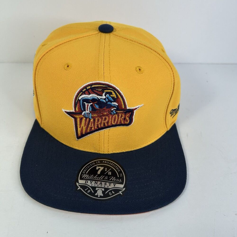 Golden State Warriors Mitchell & Ness Dynasty Retro ‘00 ASG Hat Cap - Size 7 1/8